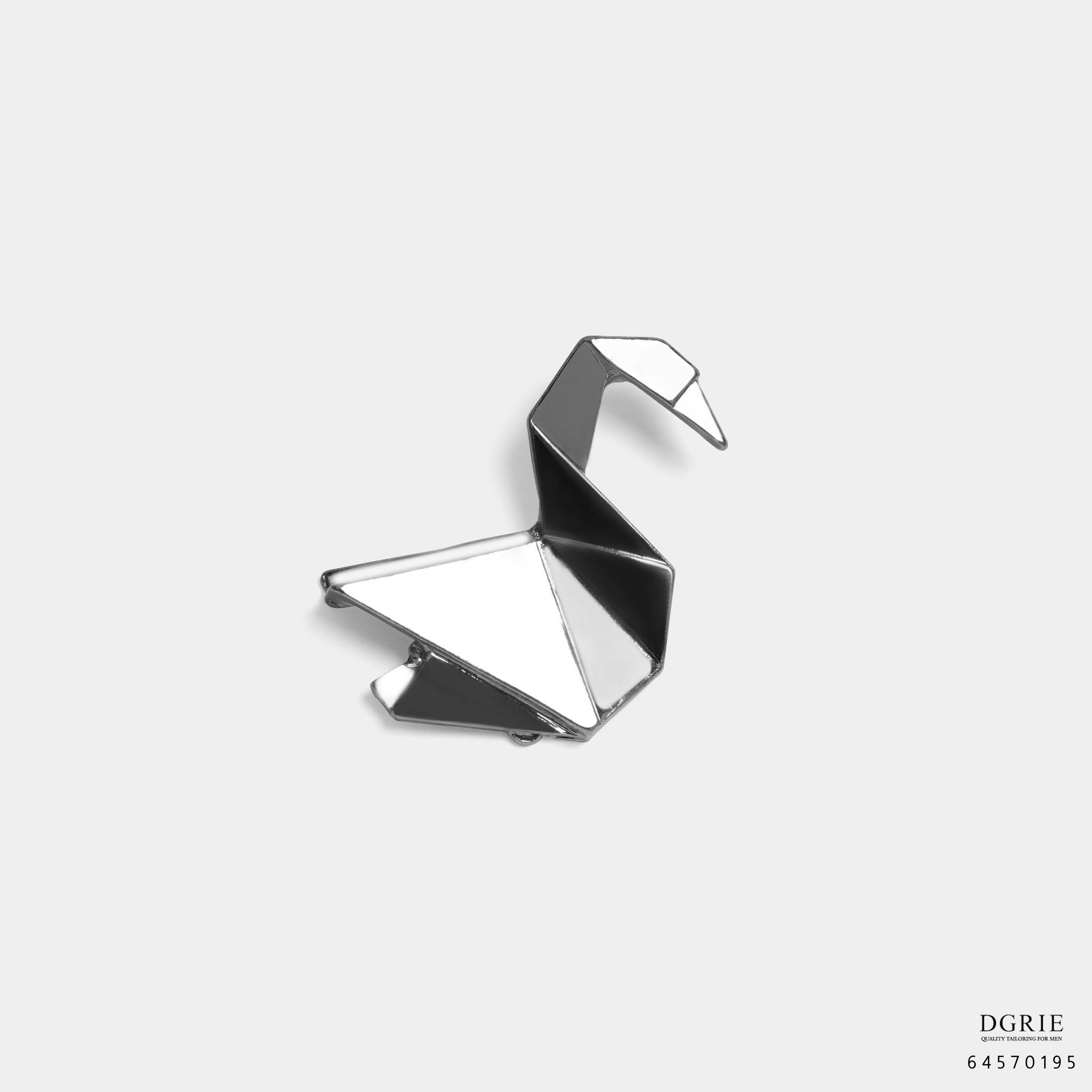 เข็มกลัดหงส์ Silver Swan Brooch