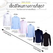 เชิ้ตสีไหนทางการที่สุด? Choosing the Perfect Shirt Color