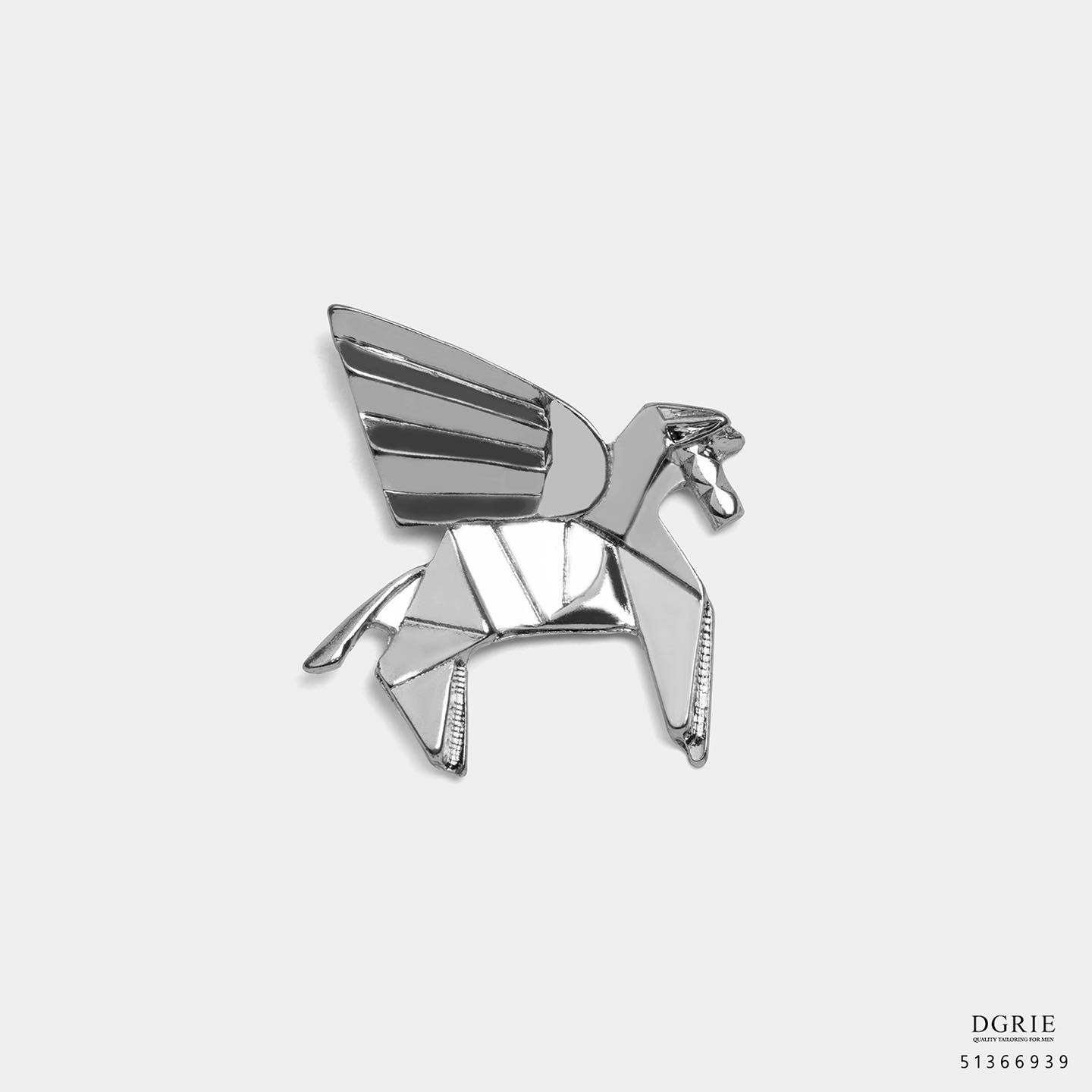 เข็มกลัดม้าเพกาซัส Gold & Silver Pegasus Brooch