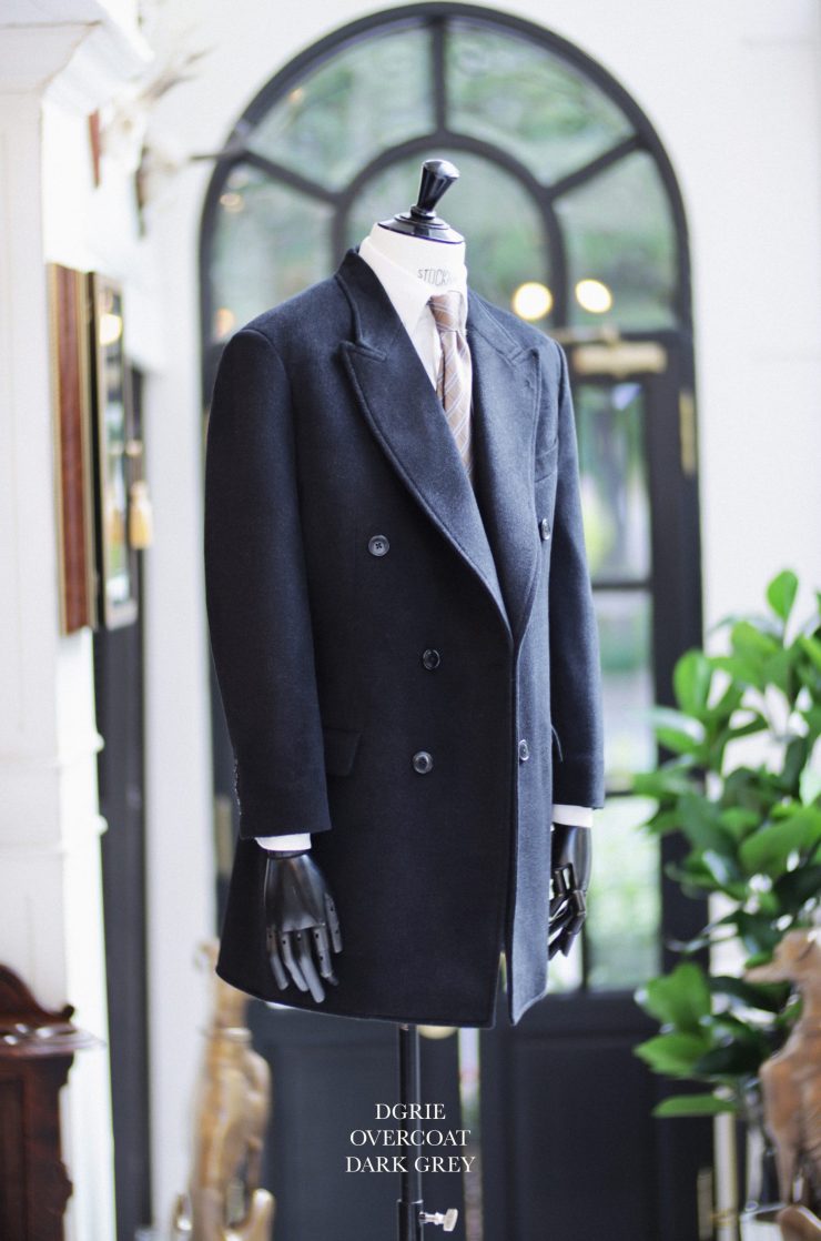 ตัดเสื้อโค้ท กันหนาว DGRIE Grey Original OverCoat