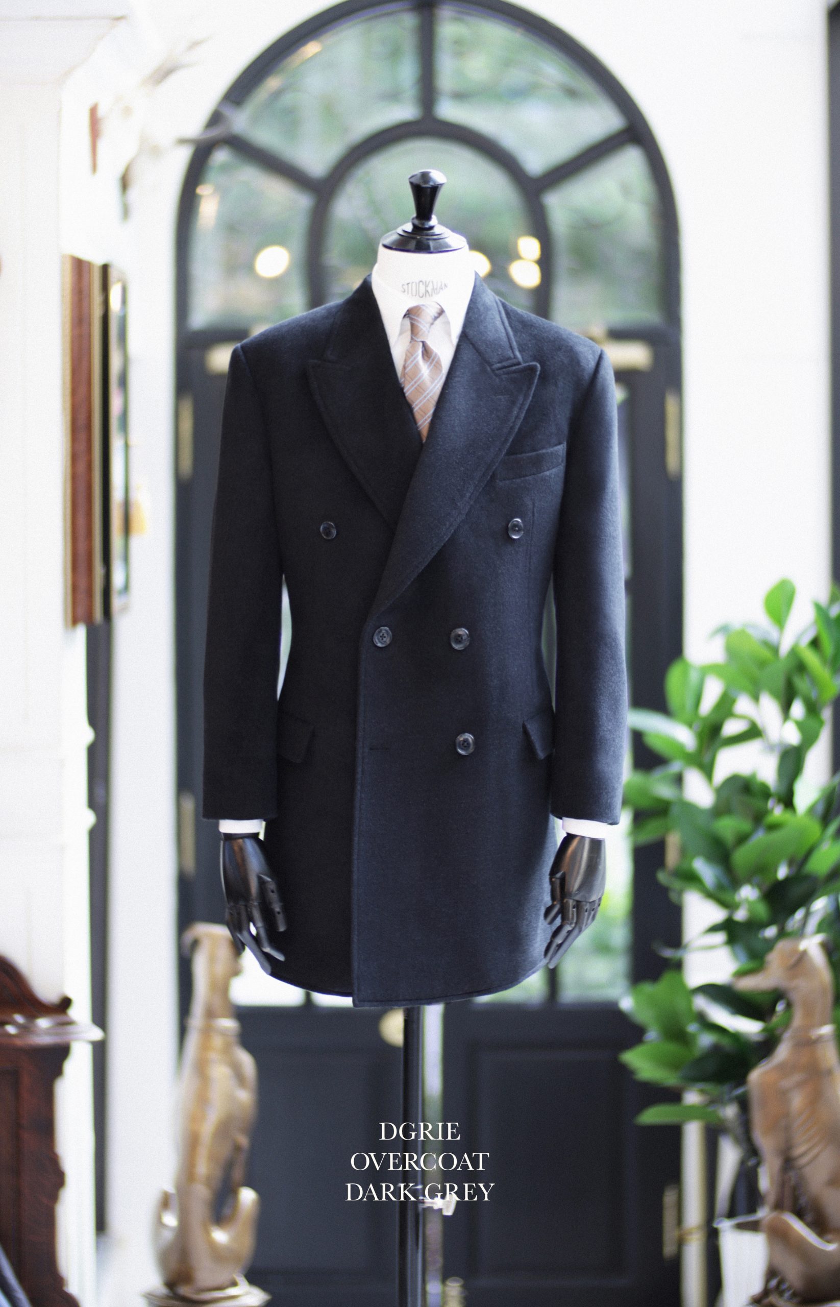 ตัดเสื้อโค้ท กันหนาว DGRIE Grey Original OverCoat