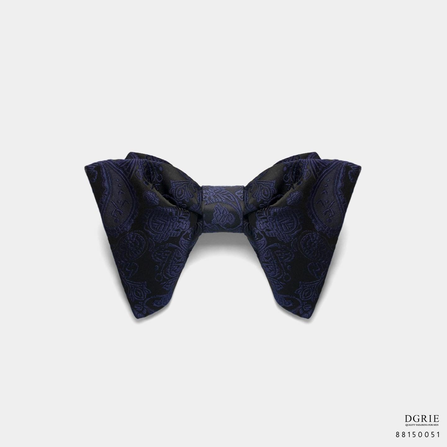 โบว์ไท Imported Luxury Moth Butterfly Silk Bowtie - DGRIE