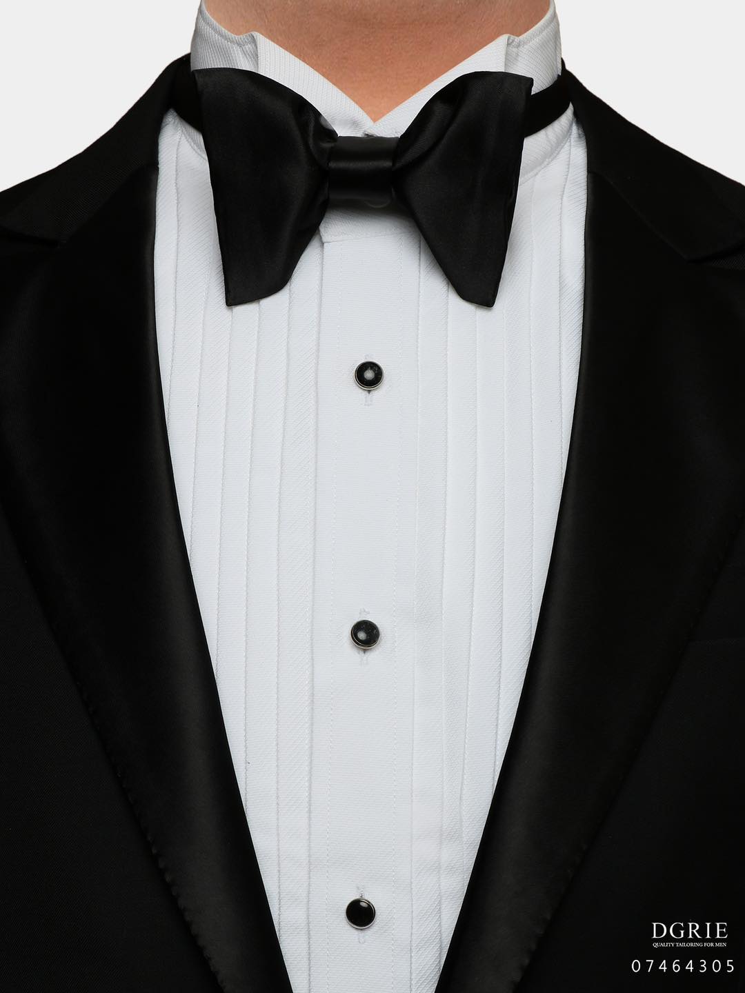 โบว์ไท Imported Luxury Moth Butterfly Silk Bowtie - DGRIE