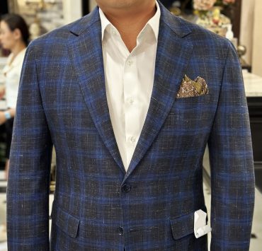 ร้านตัดสูท ลำลอง Wool Silk Linen Sport Jacket