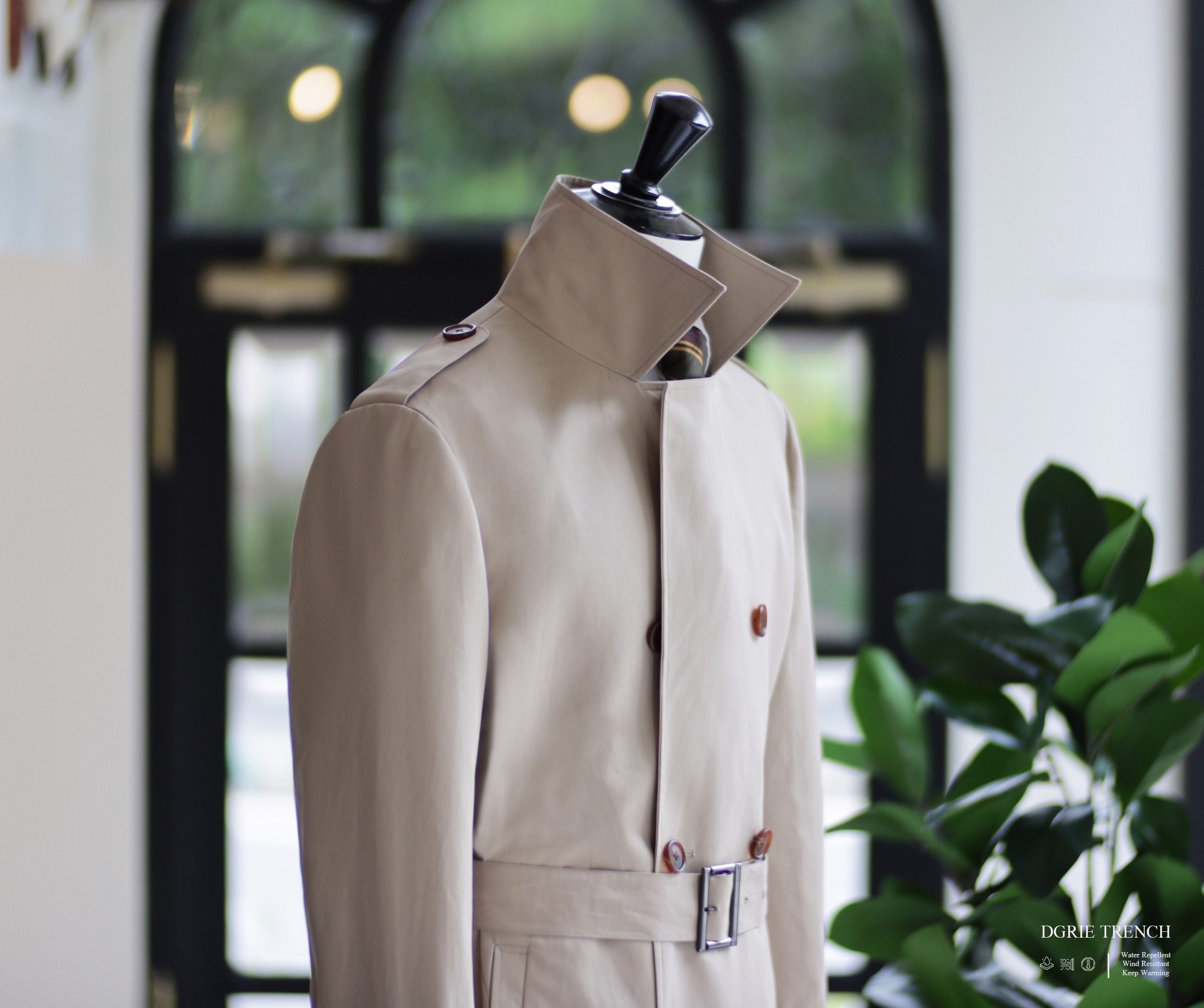 ตัดเทรนช์โค้ท Trench Coat กันน้ำ กันลม DGRIE Custom Exclusive Trench Coat