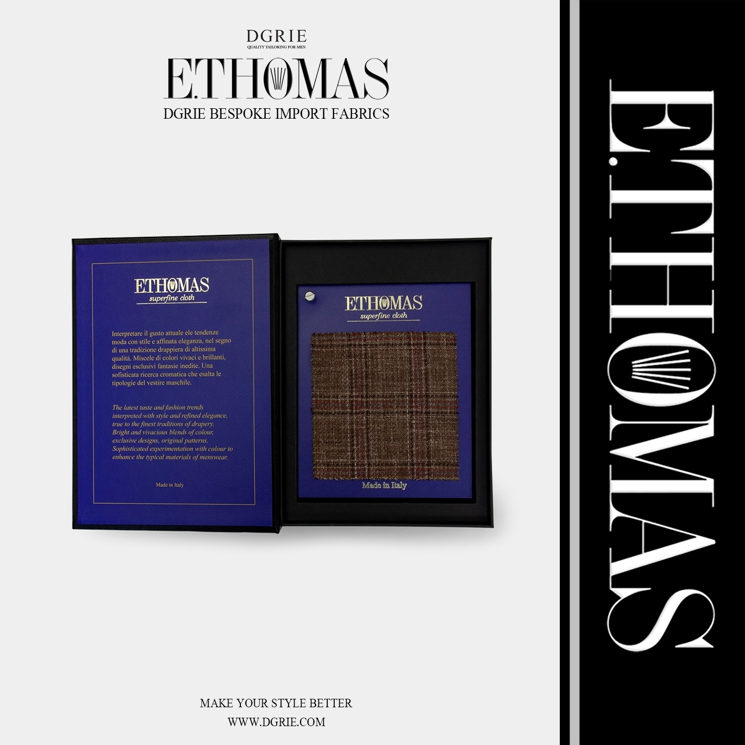 E. Thomas Fabric หนึ่งในโรงงานทอผ้าที่มีประสบการณ์ยาวนานกว่า 100 ปี