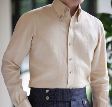 ตัดเชิ้ตลินินวินเทจ DGRIE BUTTON-DOWN SHIRT "SARTORIALE COLLECTION"