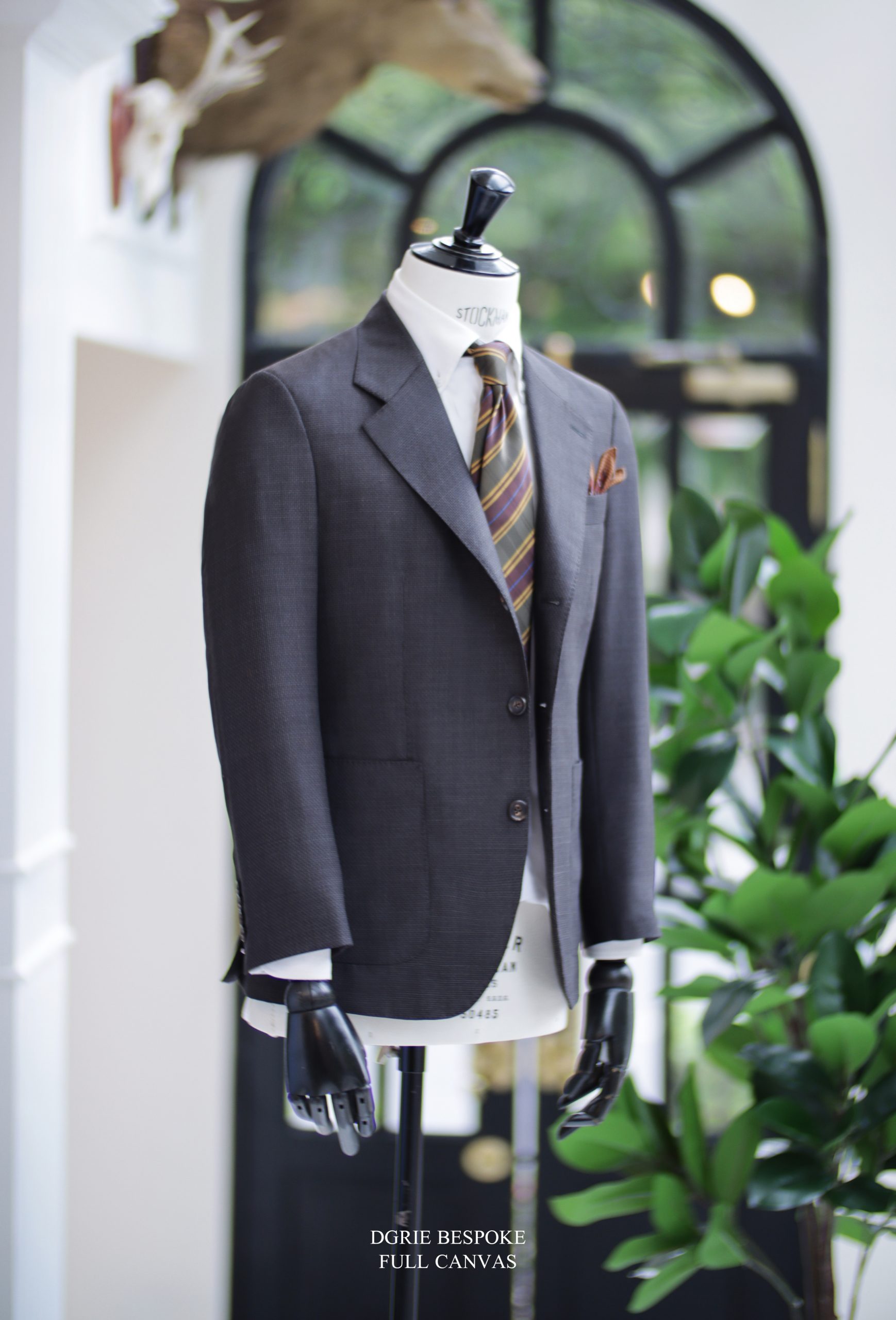 ตัดสูทหางม้า DGRIE FULL CANVAS ZEGNA SUITS