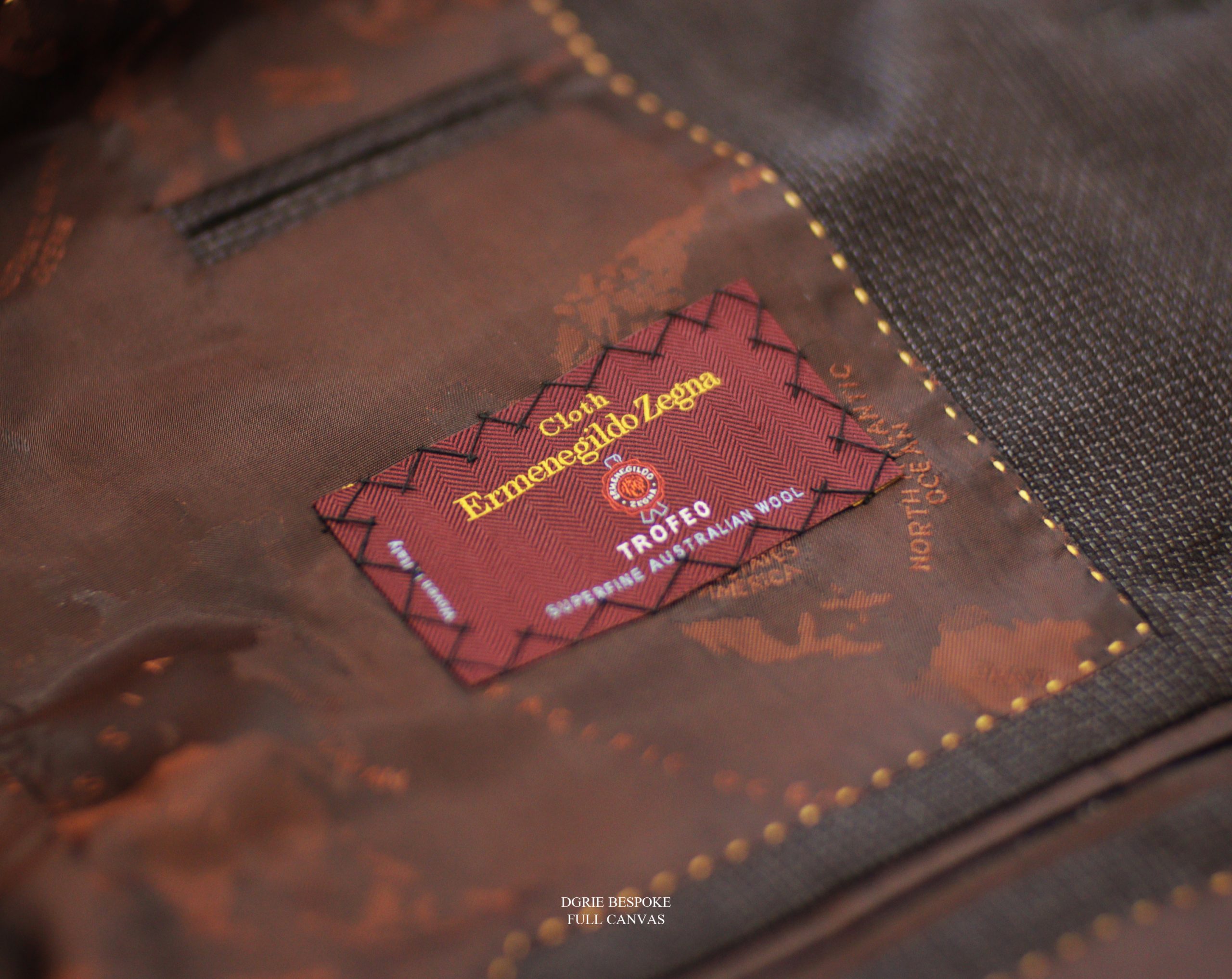 ตัดสูทหางม้า DGRIE FULL CANVAS ZEGNA SUITS