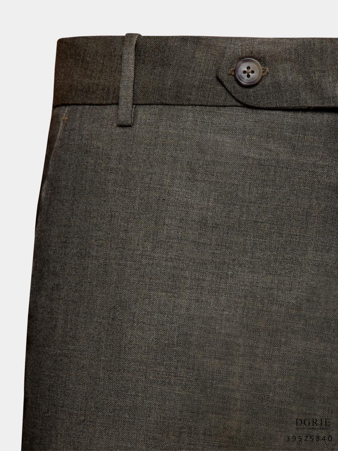 398415321_721120060051237_571129712201670978_n กางเกงสีน้ำตาล Shadow Gray Coin Pocket W/G Wool Pants