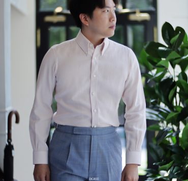 ตัดเชิ้ต ปกติดกระดุม DGRIE BUTTON DOWN 5 PLEATED CUFFS SHIRT