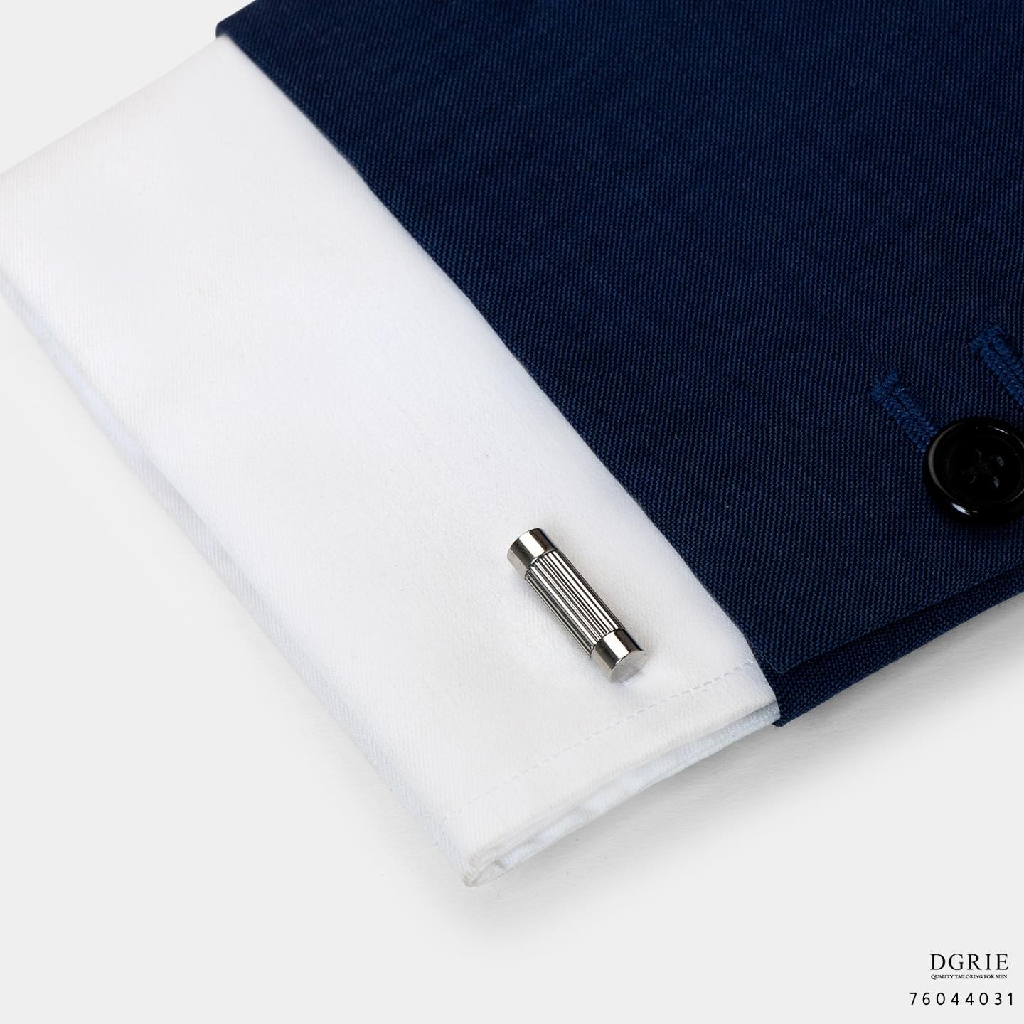 คัฟลิงค์ DGRIE - Mixed Bullet Cufflinks in Silver