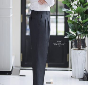 DGRIE PANTS 53 ตัดกางเกงเอวยางยืด ทรงกระบอก ELASTIC WAIST PANTS