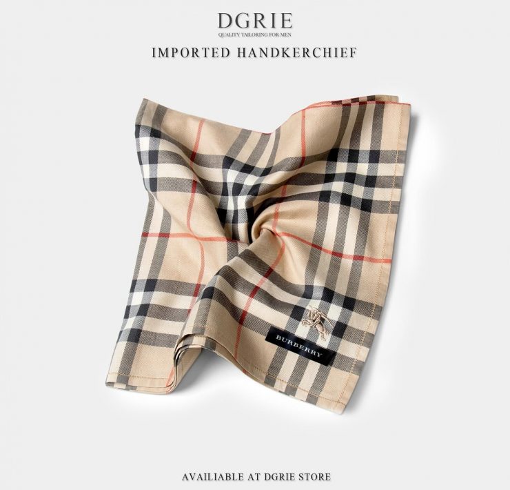 ผ้าเช็ดหน้าสูท EXCLUSIVE Brand Handkerchief Vintage