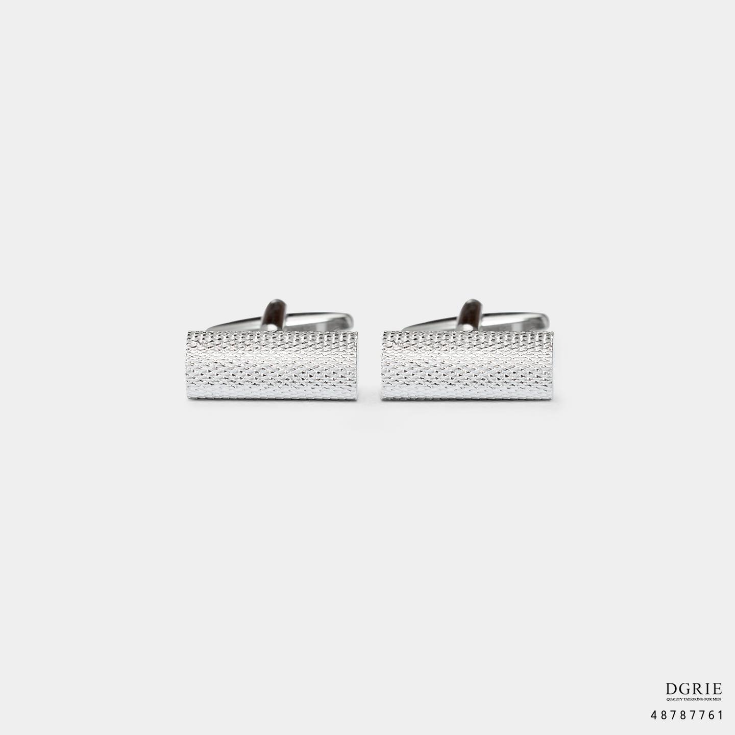 คัฟลิงค์ เสื้อเชิ้ต Mixed Bullet Cufflinks in Silver