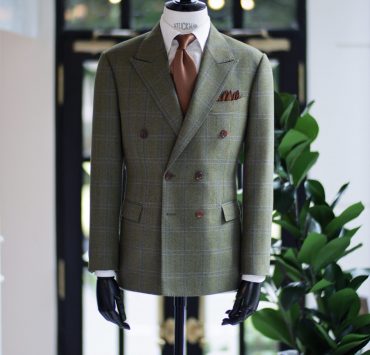 ตัดสูท DGRIE MOORLAND Olive Green Check Suits