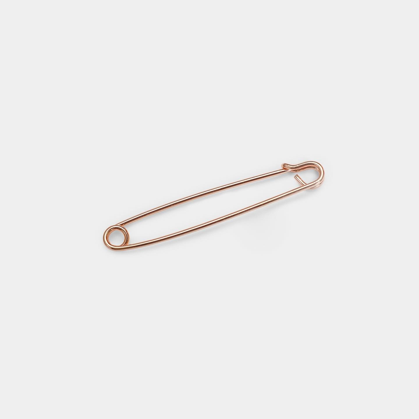 เข็มกลัดติดปกเชิ้ต วินเทจ Sterling Gold & Silver Collar Pin