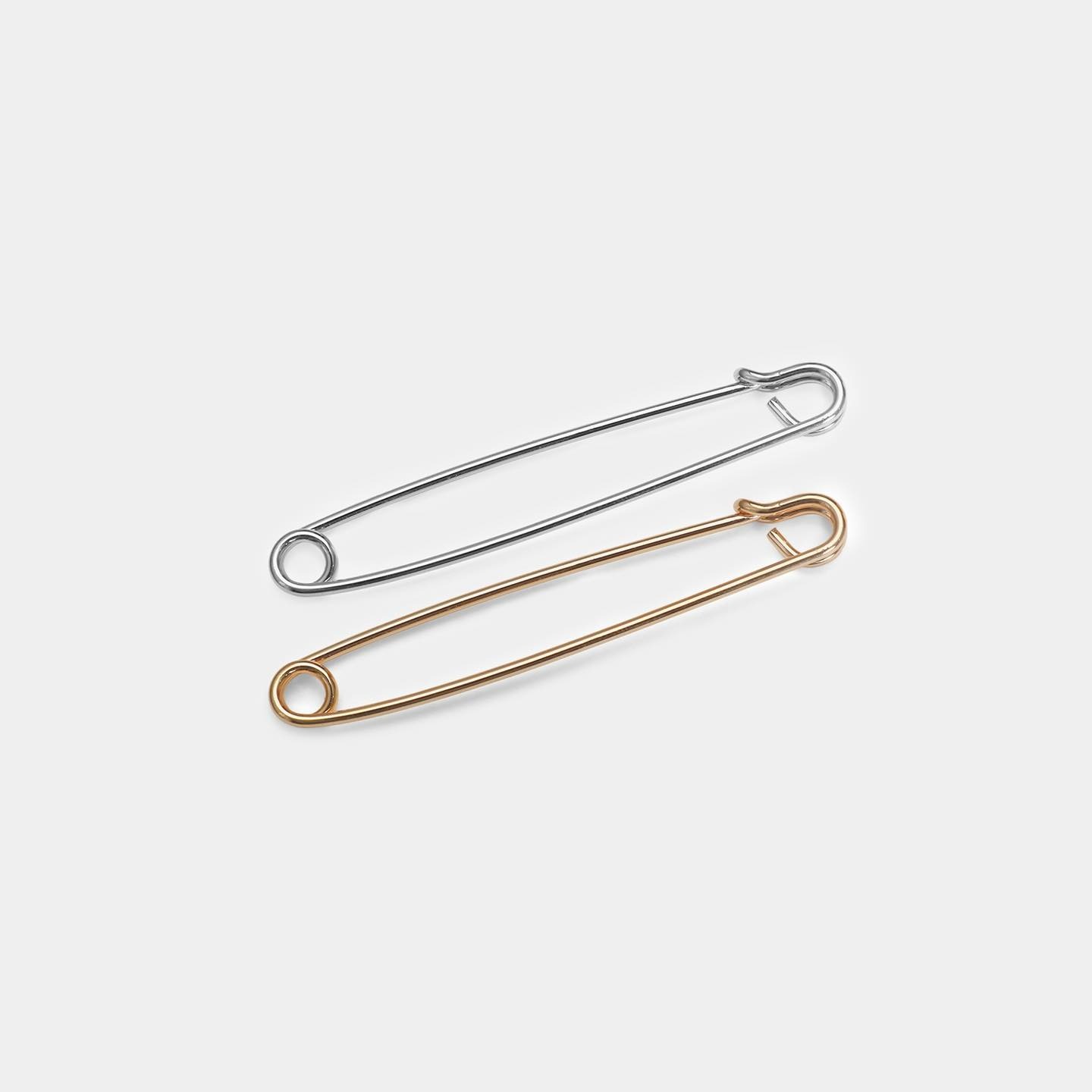 เข็มกลัดติดปกเชิ้ต วินเทจ Sterling Gold & Silver Collar Pin