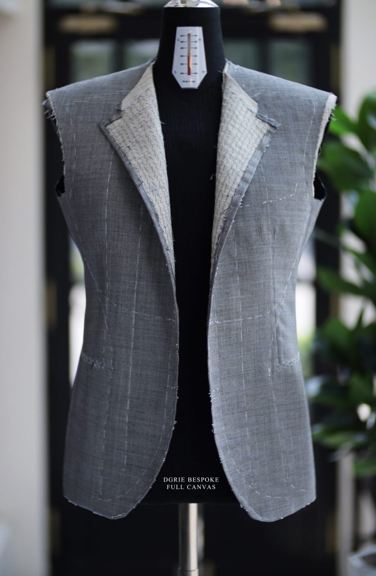 ตัดสูทหางม้า DGRIE In-House Full Canvas