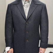 ตัดโค้ทสั้น สีเทา DGRIE SHORT OVERCOAT 5-15C