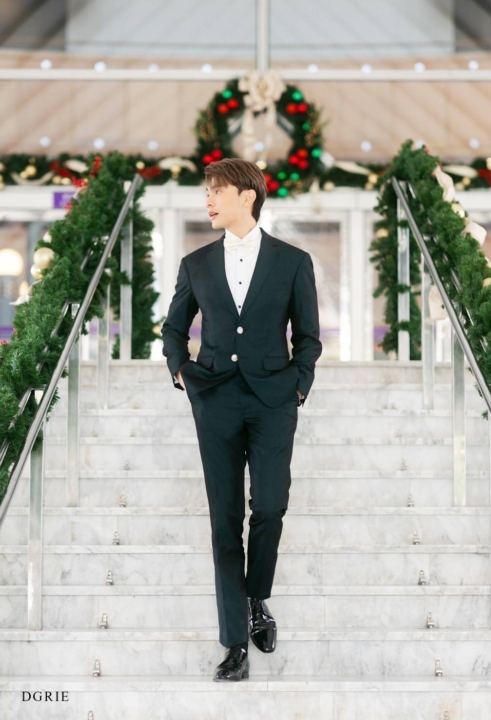 DGRIE Spotlight : ณัฏฐ์ ทิวไผ่งาม Emerald Green Two-Piece Suits