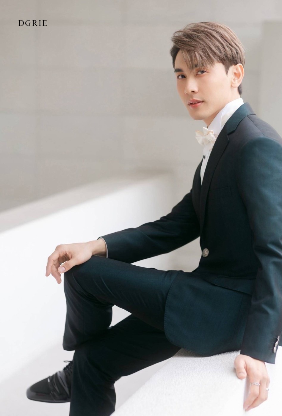 DGRIE Spotlight : ณัฏฐ์ ทิวไผ่งาม Emerald Green Two-Piece Suits