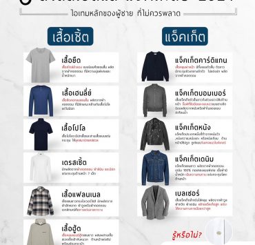 6 สไตล์เชิ้ตและแจ็คเก็ต ที่คุณไม่ควรพลาดในปี 2024