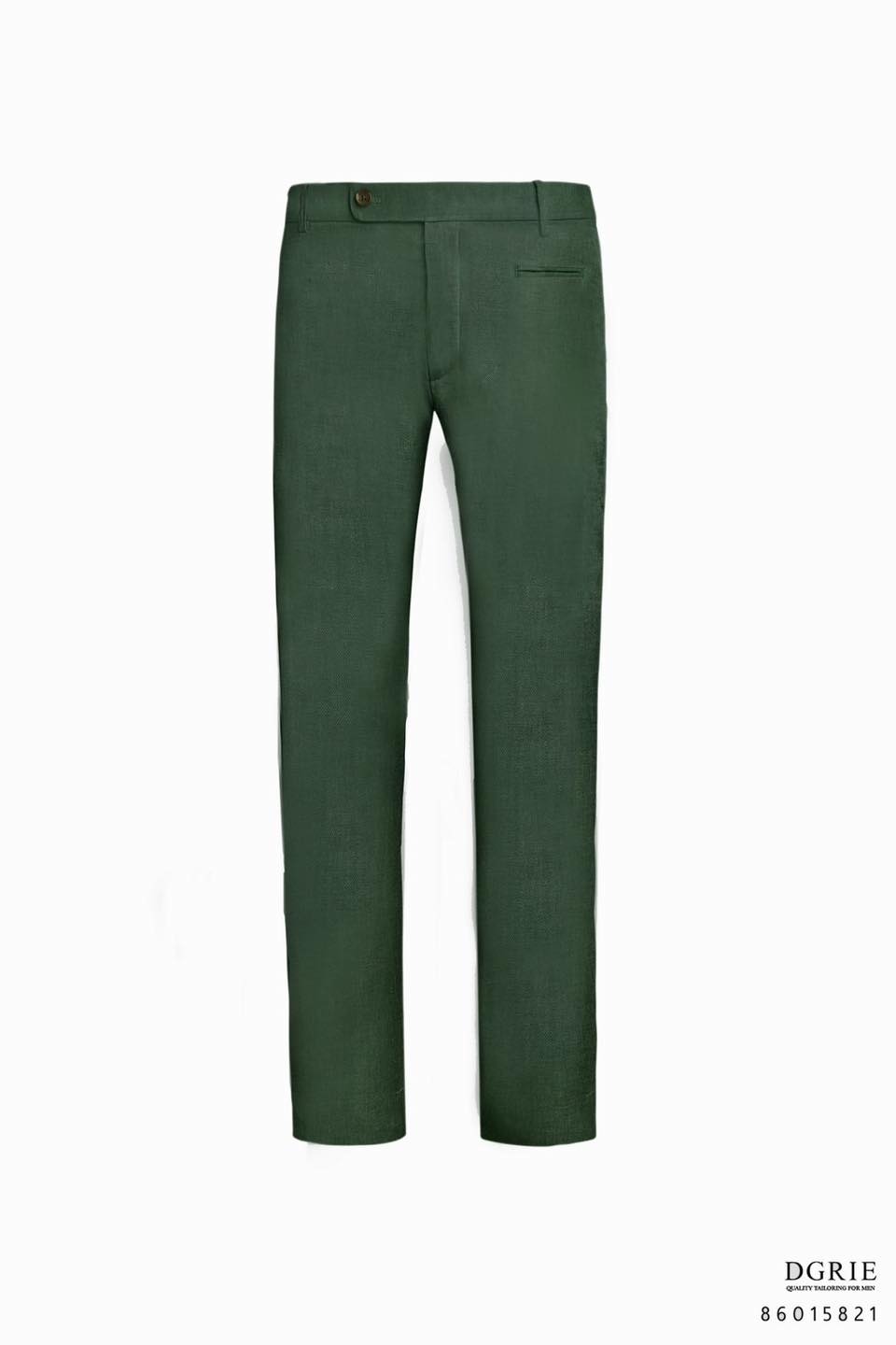 เสื้อสูท ลินิน สีเขียว Dark Green Wool Silk Linen Suit - DGRIE