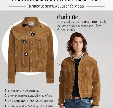 ทรัคเกอร์แจ็คเก็ตคืออะไร? trucker jacket