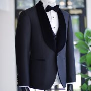 เสื้อสูท ทักซิโด้ DGRIE BLACK LUXURY TUXEDO VELVET SET
