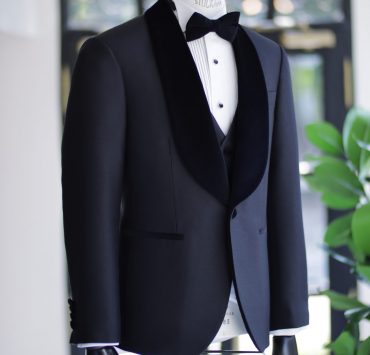 เสื้อสูท ทักซิโด้ DGRIE BLACK LUXURY TUXEDO VELVET SET