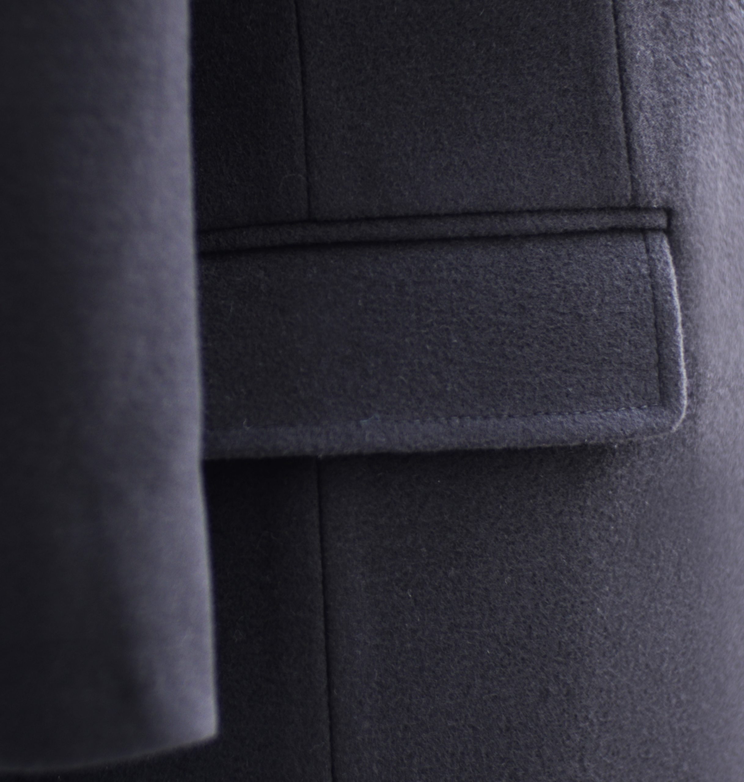 ตัดเสื้อโค้ท DGRIE Black Overcoat 100% Wool Classic