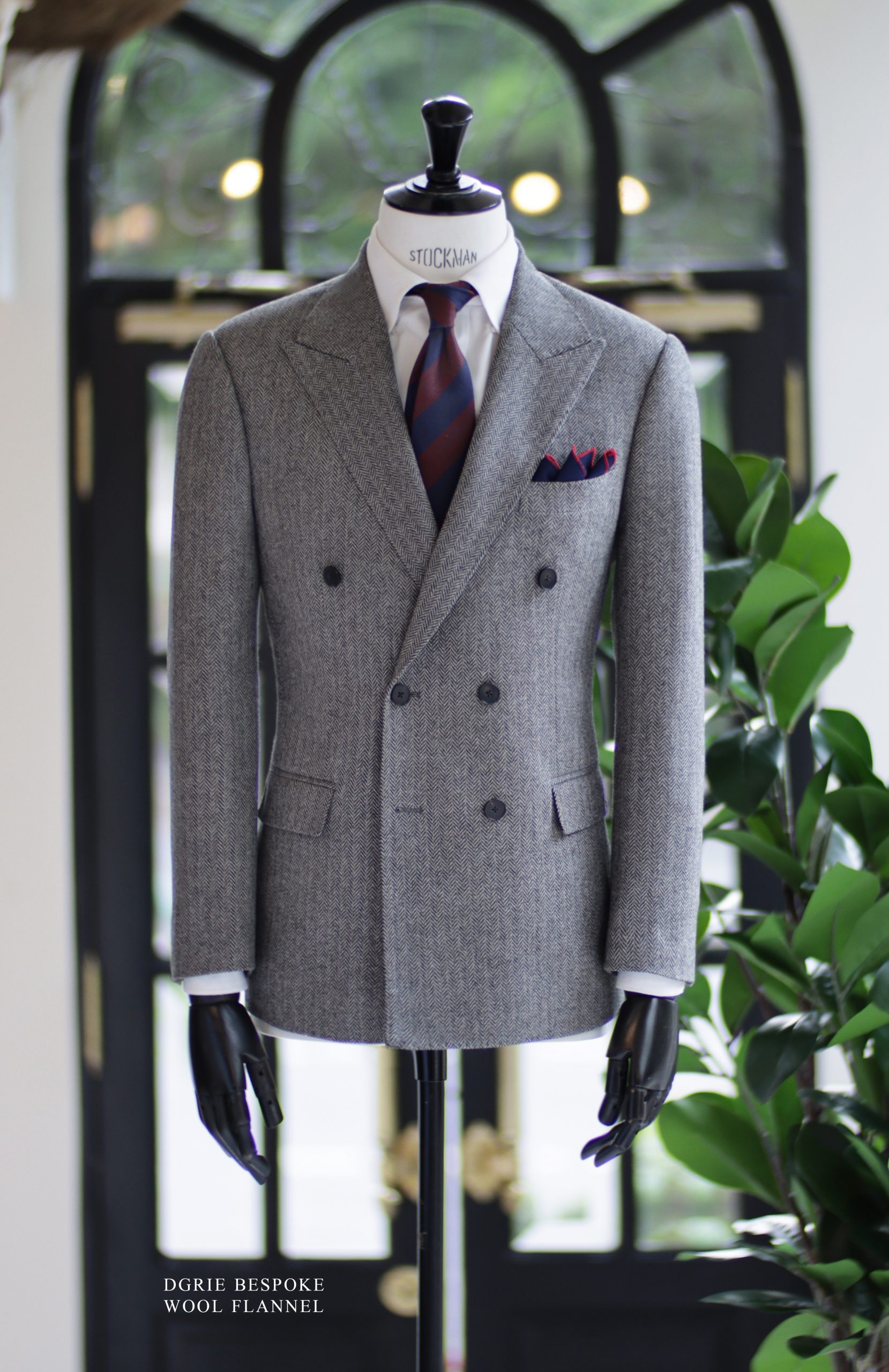 ตัดสูท DGRIE Drapers OPALIS Wool Flannel Suits