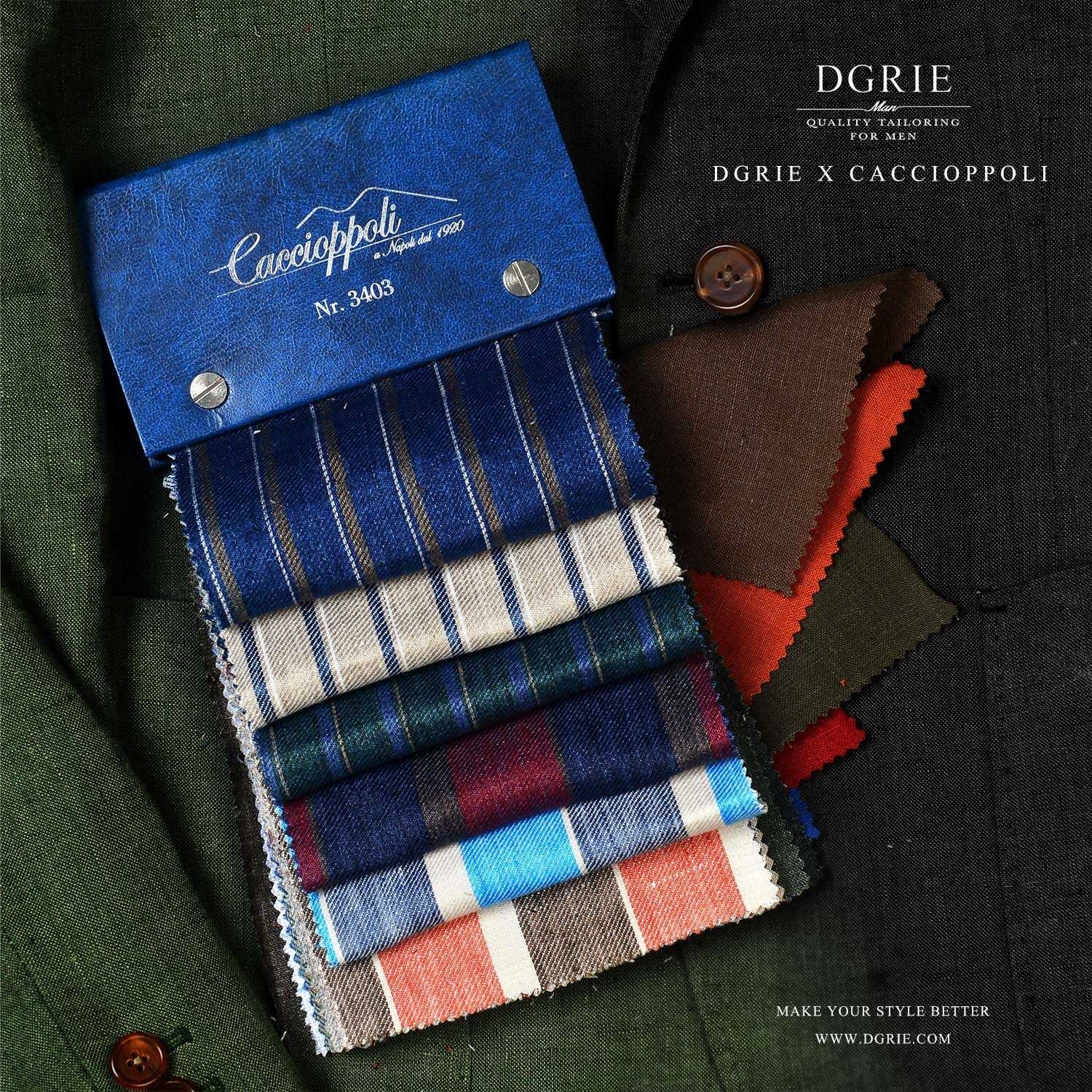 DGRIE SUMMER OUTFIT ตัดสูท หน้าร้อน ด้วยผ้าลินิน