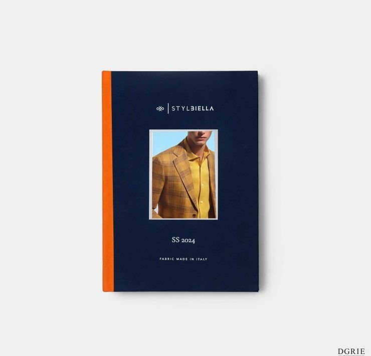 Stylbiella Spring 2024 Navy Book ผ้าสูทอิตาลี