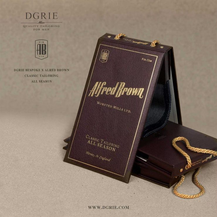 ตัดสูท Alfred Brown All Season Made in England
