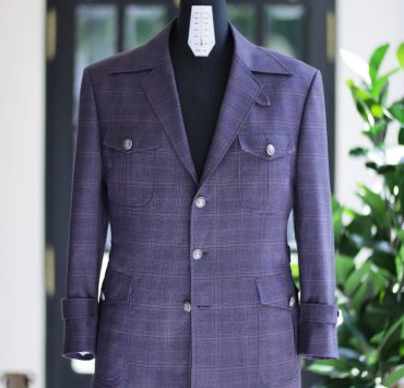 ตัดเสื้อซาฟารี ชุดซาฟารี วินเทจ DGRIE Flannel Wool Safari Jacket