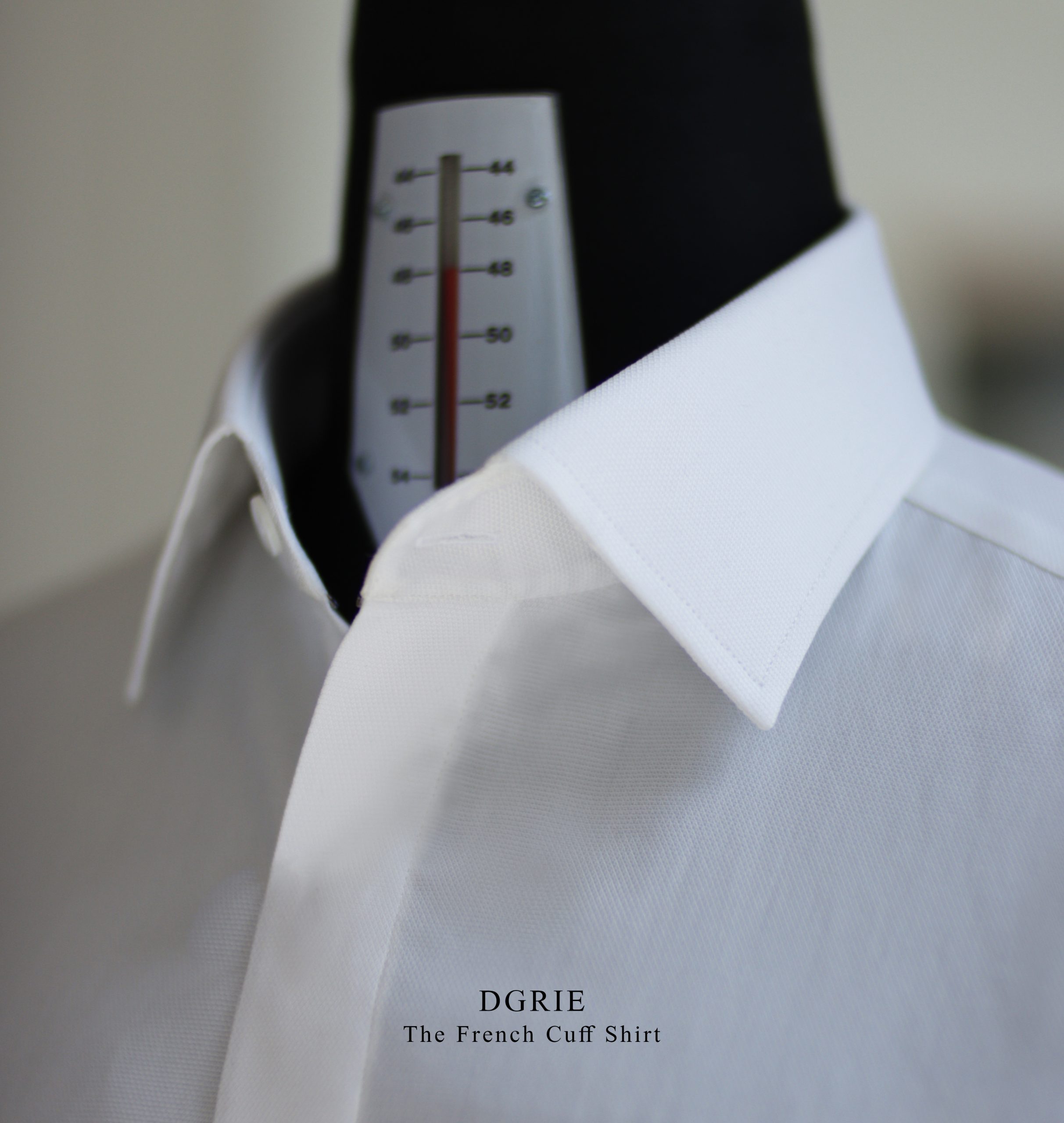 ตัดเสื้อเชิ้ตสีขาว DGRIE - The French Cuff Shirt