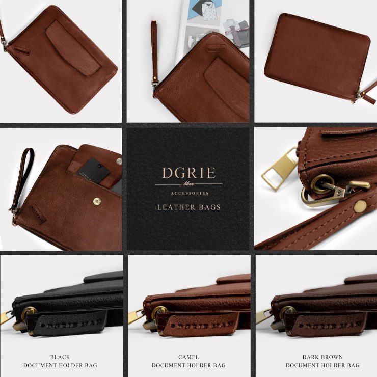 กระเป๋าหนังวัว Docoment Holder Bag Leather