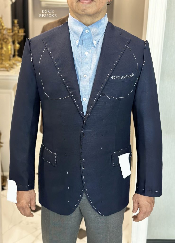 ตัดสูท Fitting Italy Hopsack Sport Jacket