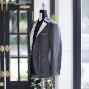 ตัดสูทหางม้า Full Lapel Canvas Construction Suit
