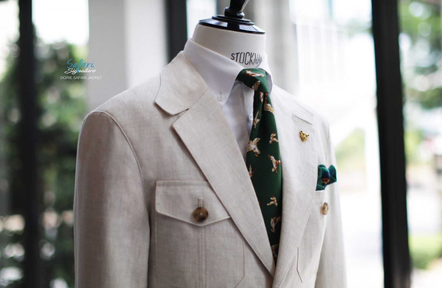 Teba Jacket (Safari Style) (เทบะ ซาฟารี แจ็คเก็ต)
