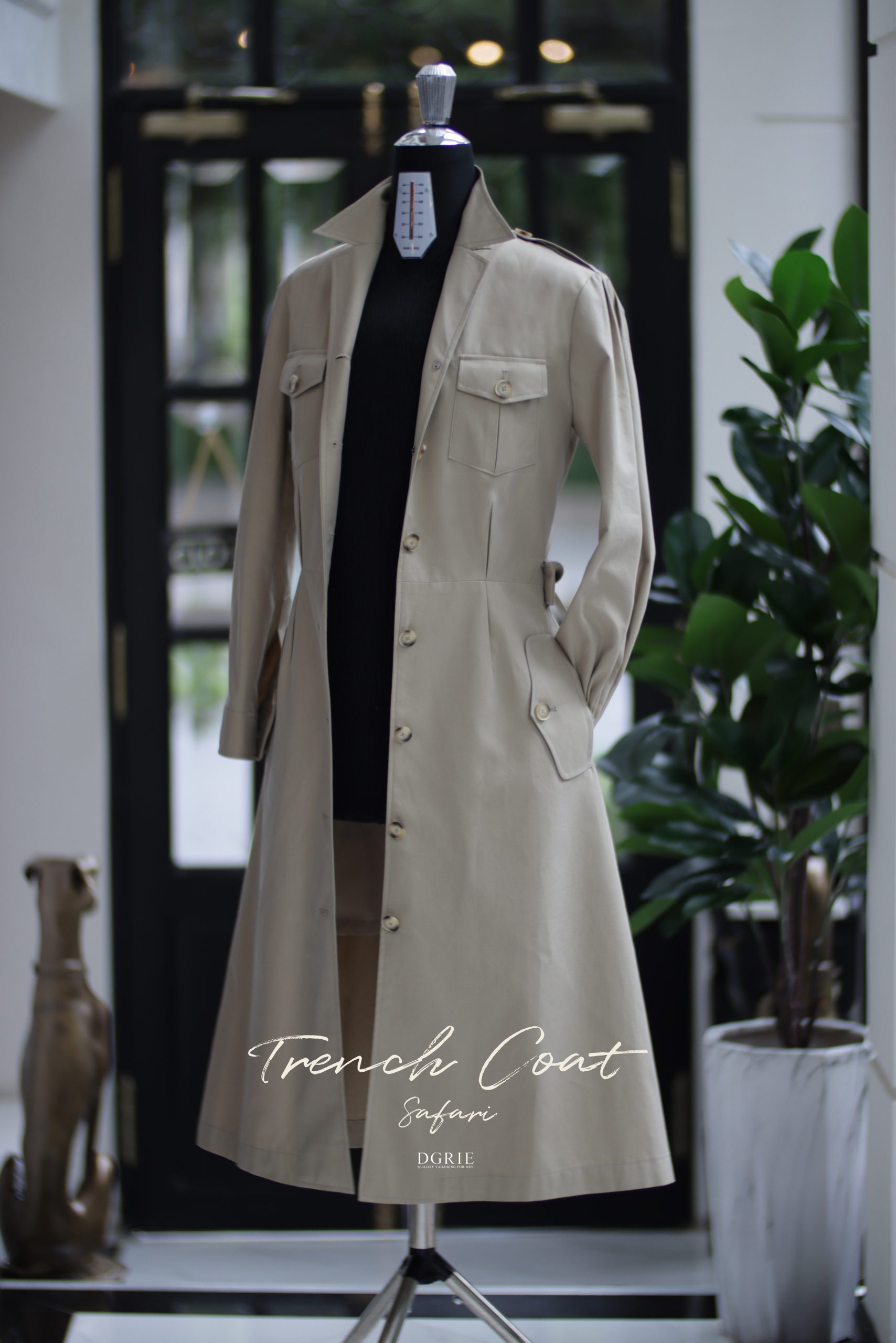 Trench Coat Safari ตัดเทรนช์โค้ท