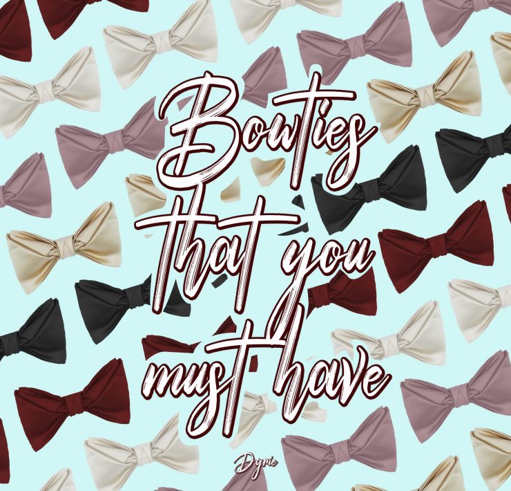โบว์ไท Butterfly Bow Tie 2 Layer