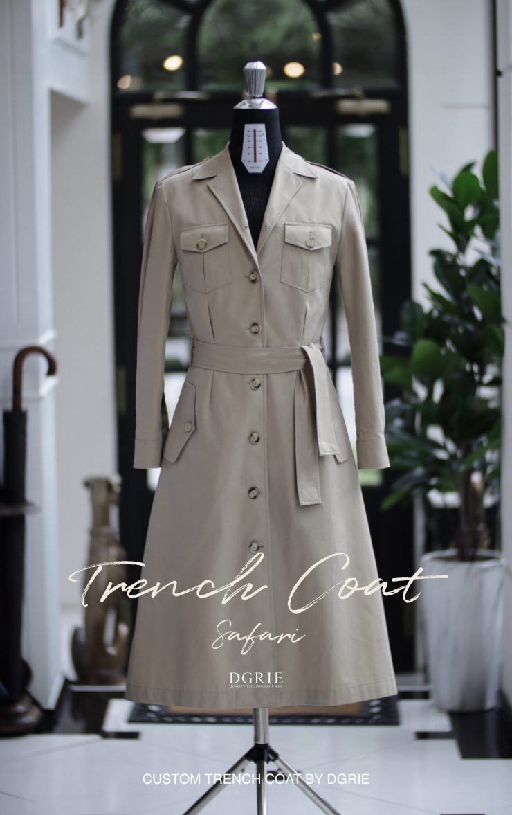 Trench Coat Safari ตัดเทรนช์โค้ท