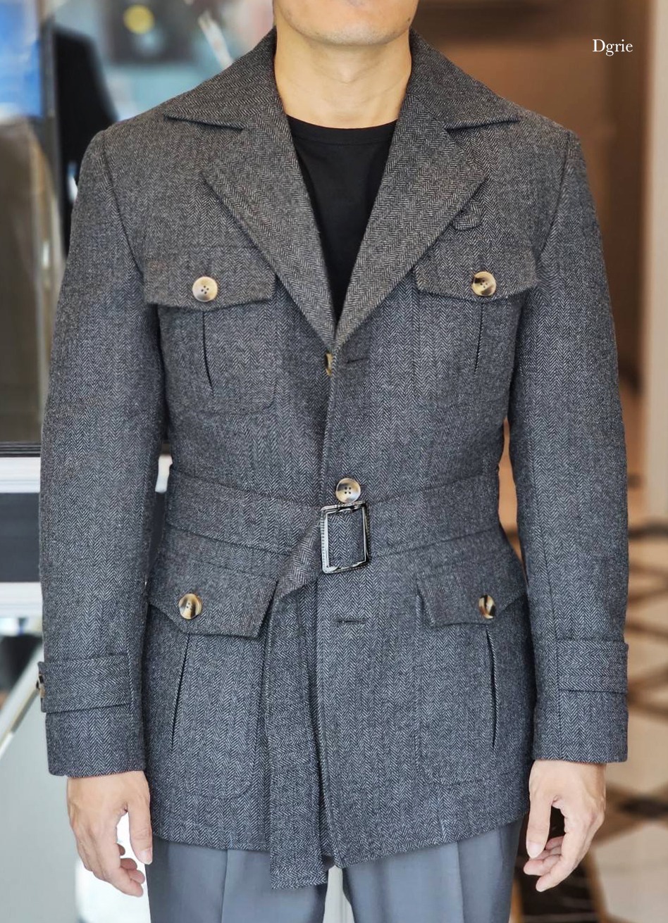 DGRIE OVERCOAT เตรียม ตัดเสื้อซาฟารีแจ็คเก็ต กันหนาว