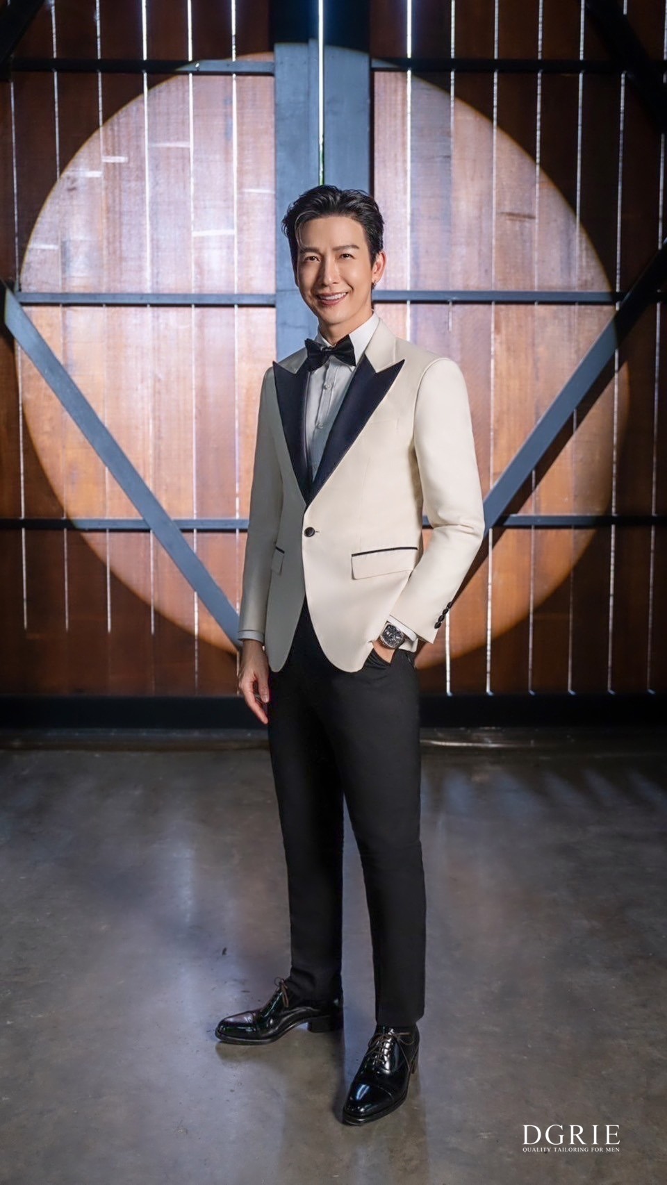 DGRIE Spotlight ดีเจพุฒ พุฒิชัย - Italy Ivory & Black Wool