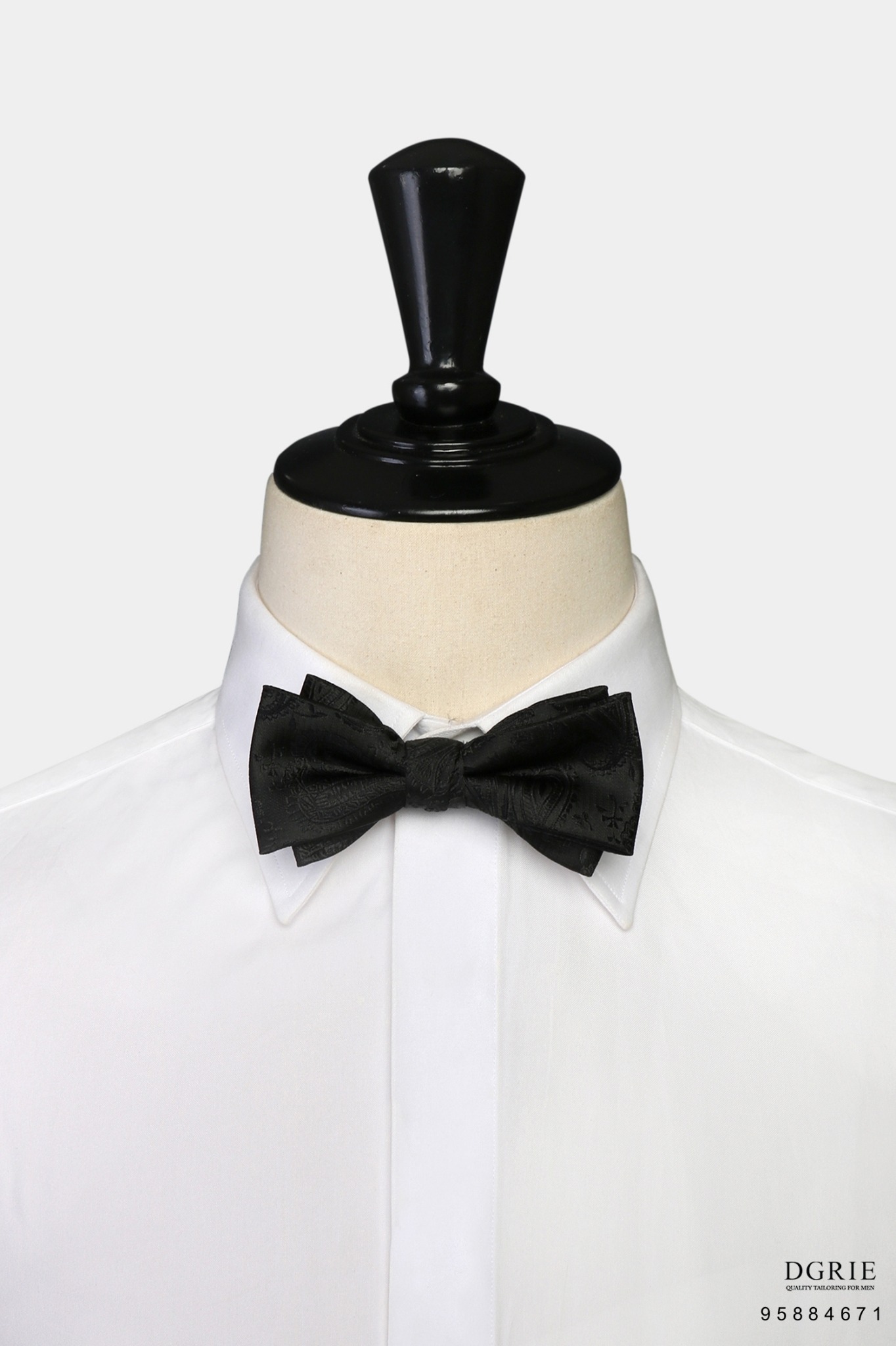 โบว์ไท 5 รุ่นแนะนำ Imported Batwing Two levels Silk Bowtie