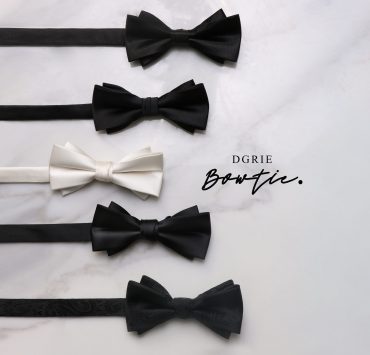 โบว์ไท 5 รุ่นแนะนำ Imported Batwing Two levels Silk Bowtie