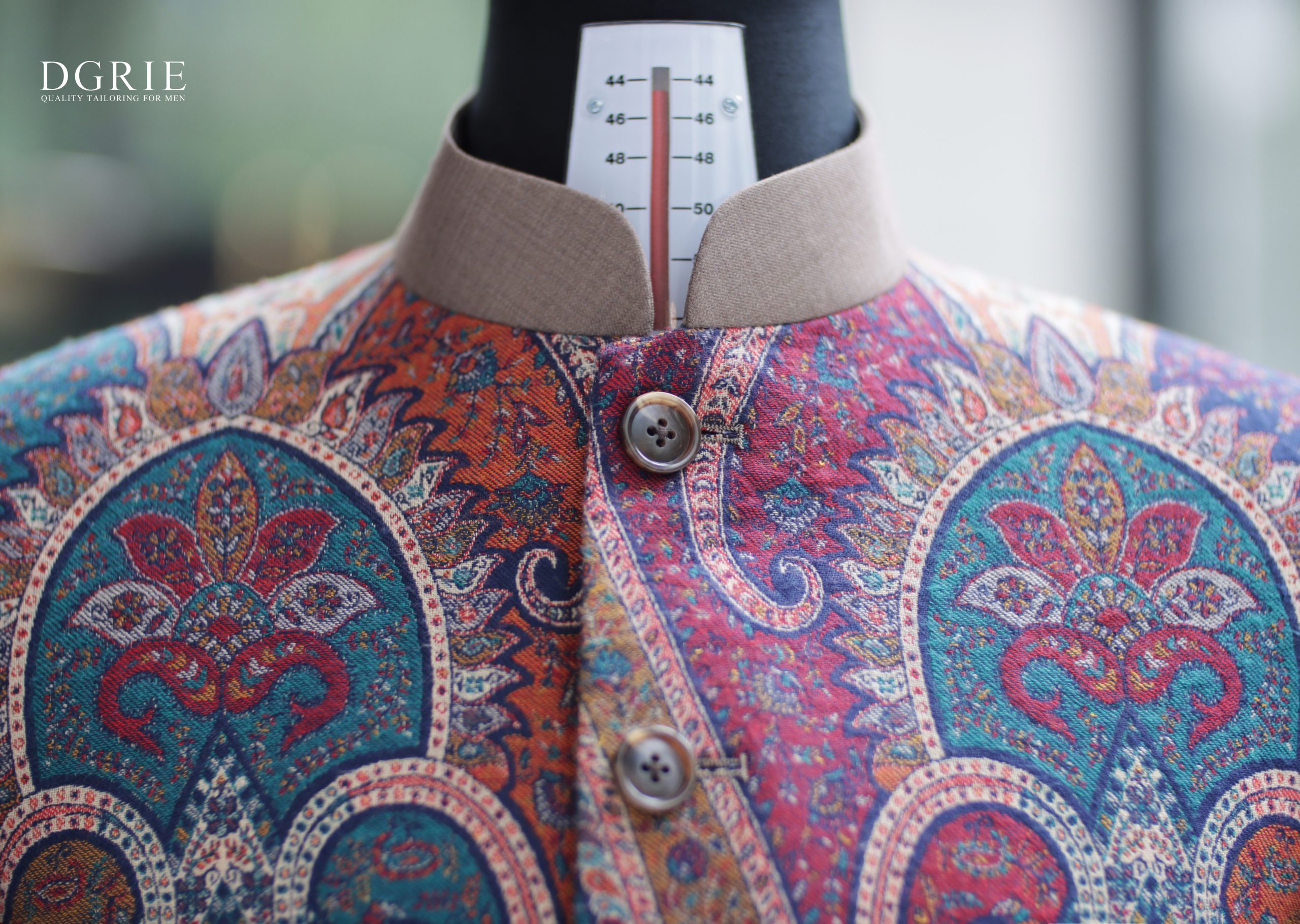DGRIE Mandarin Style Jacket สูทคอพระราชทาน